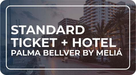 STANDARD TICKET + HOTEL PALMA BELLVER